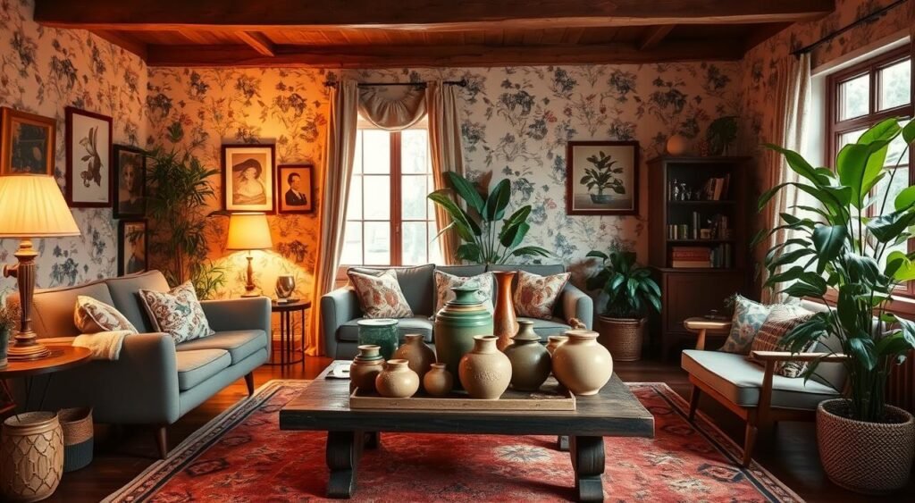 Vintage home decor elements