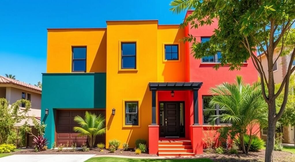 bold house colors