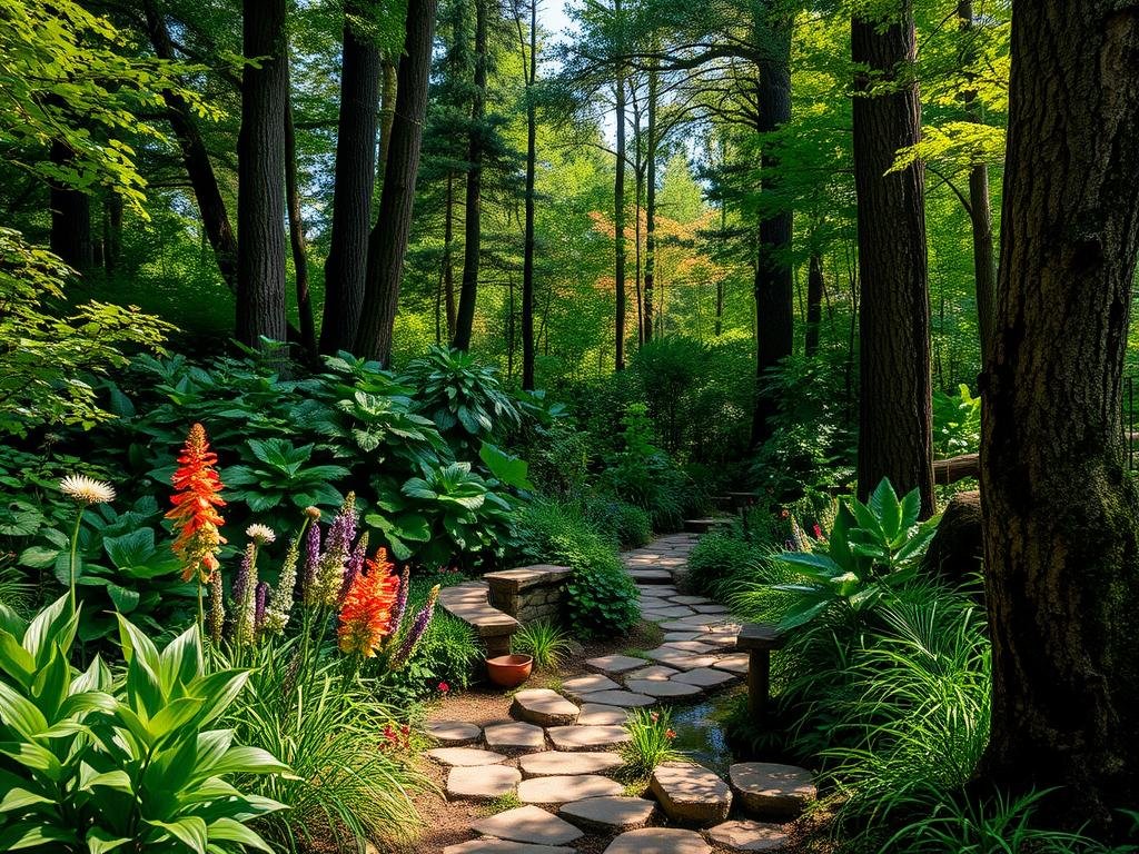 Biophilic Forest Garden Design