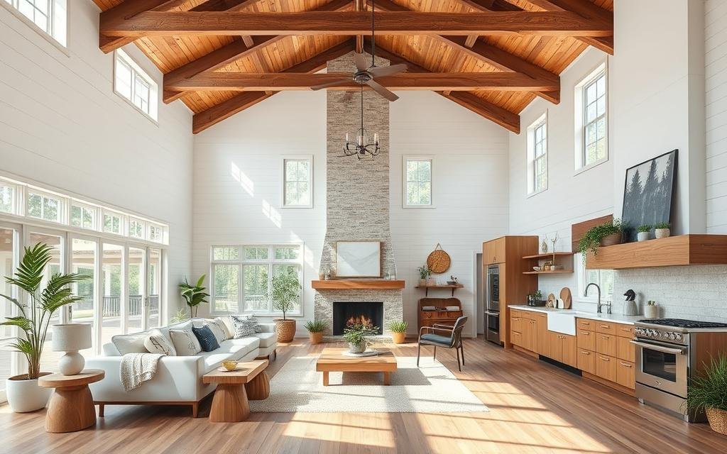 Modern Farmhouse Interiors 2025