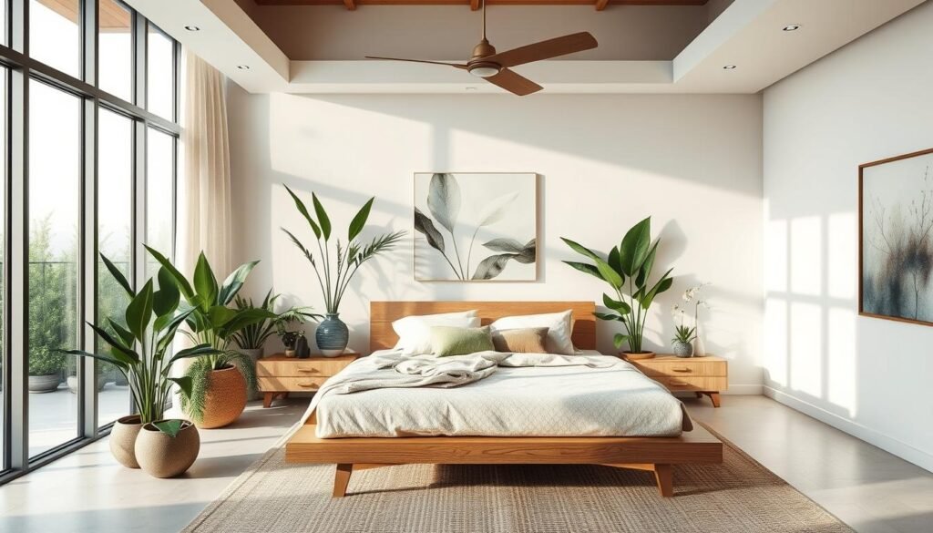 biophilic design in bedroom