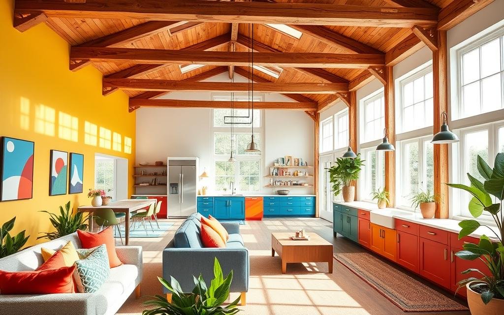 modern farmhouse interiors 2025