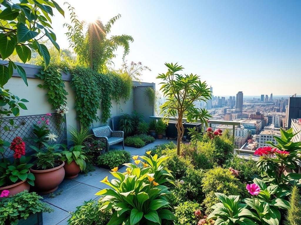 rooftop garden benefits