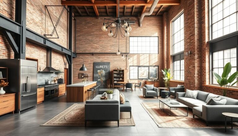 Industrial interior design 2025