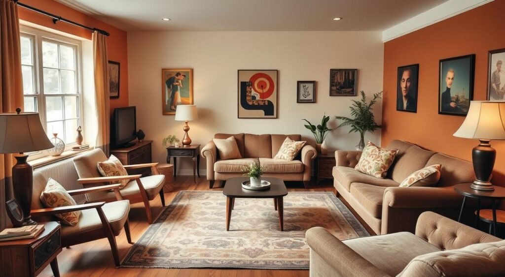 vintage styles living room