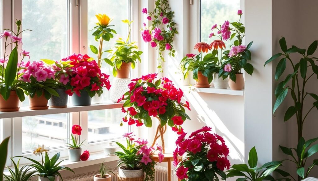 Flowering plants as botanical home accents