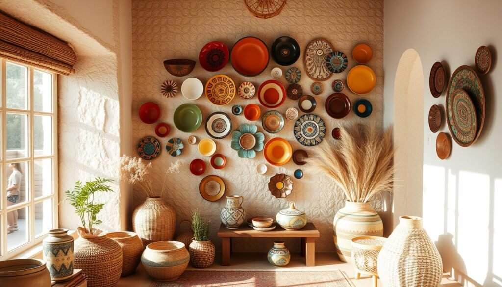 handcrafted ceramics and artisanal decor