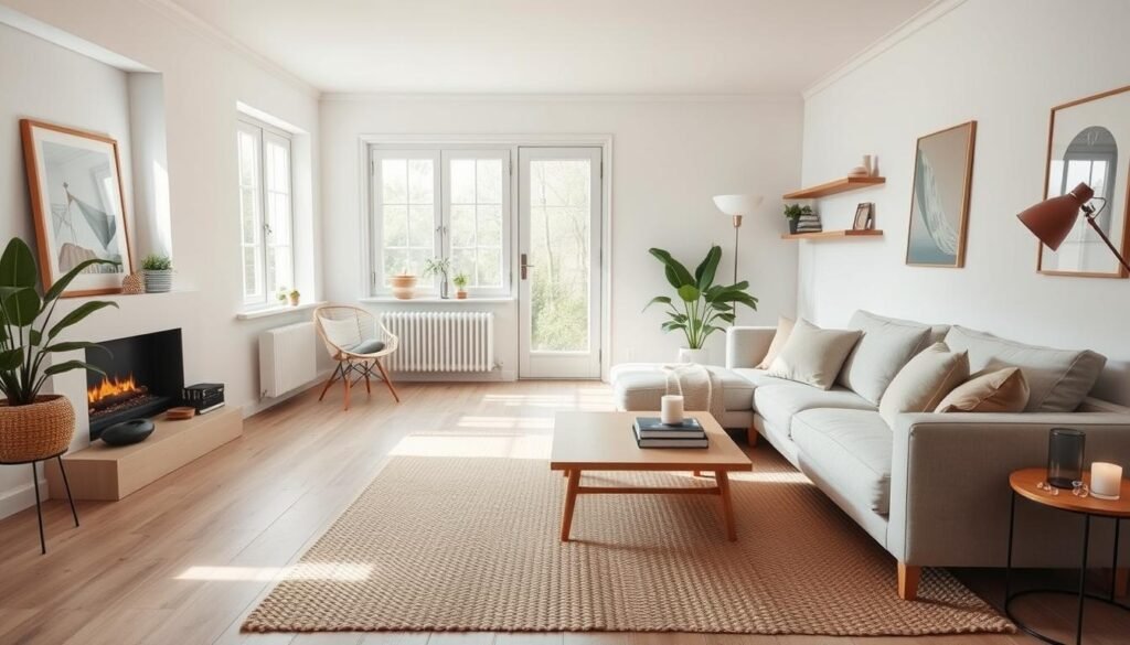 scandinavian interior styling living room